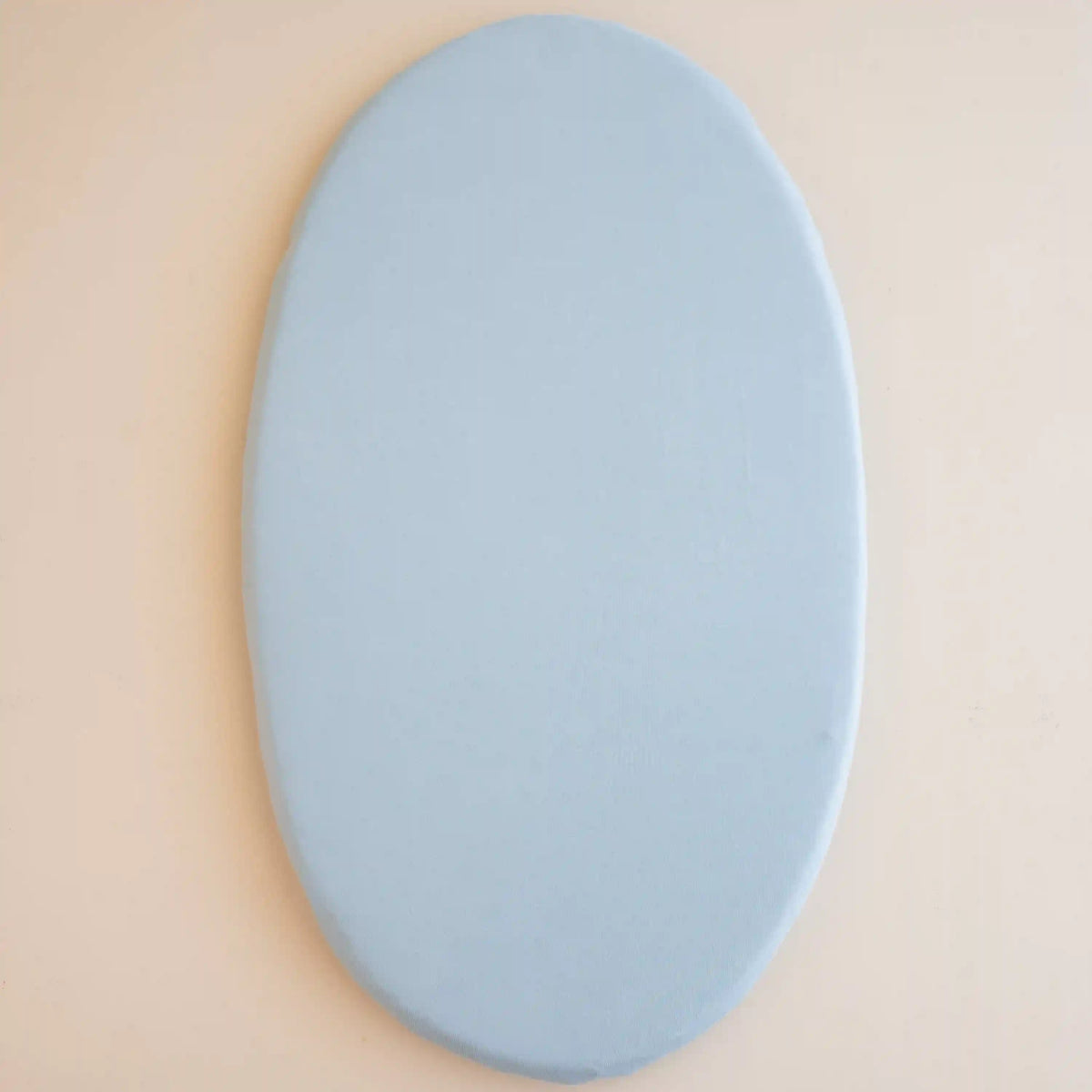 Oval Bassinet Sheet in Fog