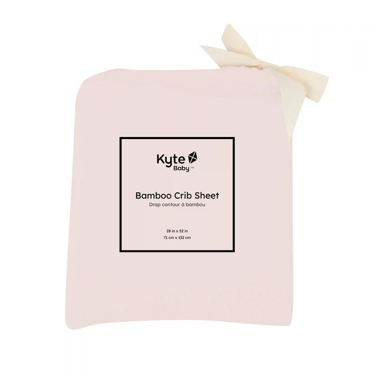 Crib Sheet in Blush