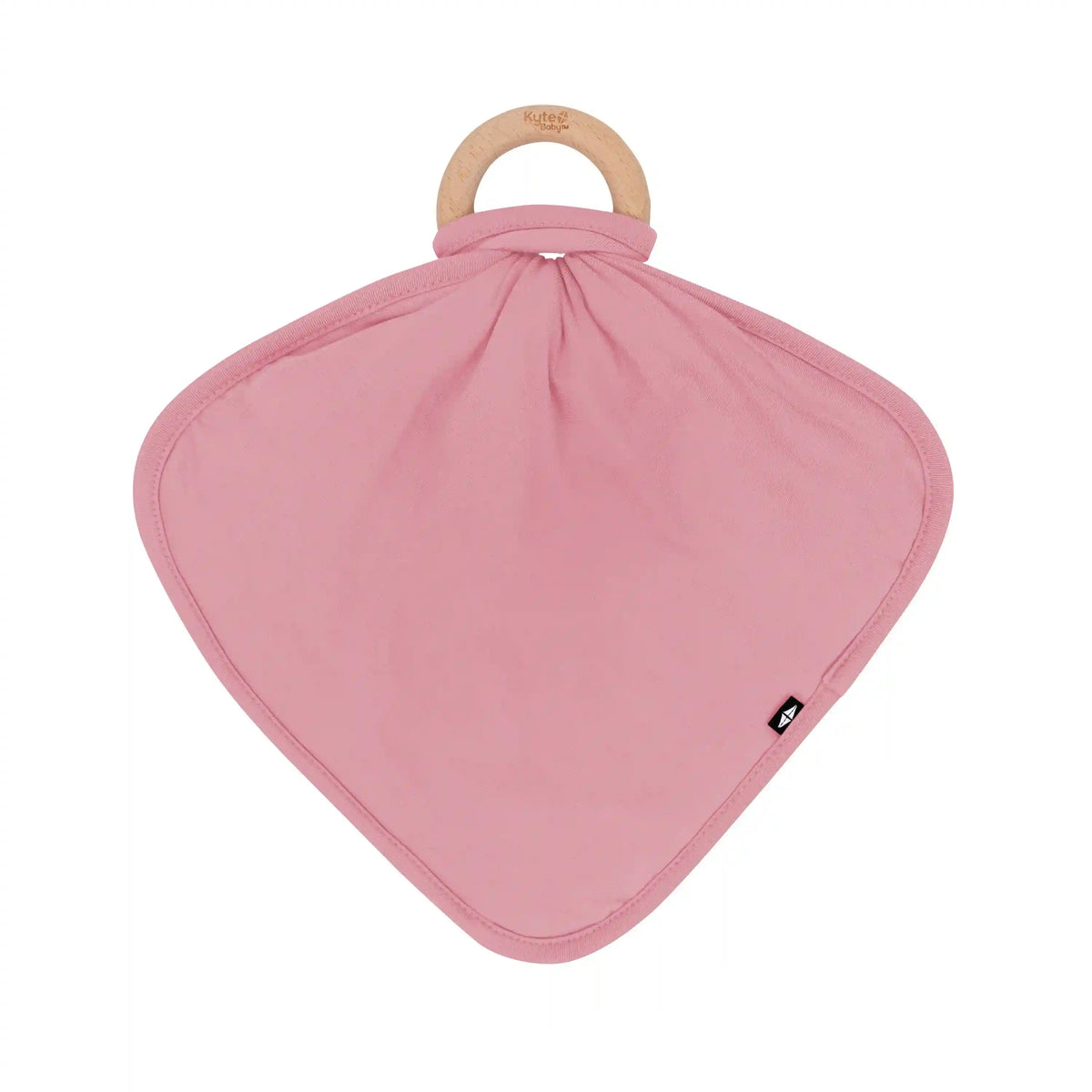 Lovey in Apple Blossom with Removable Wooden Teething Ring