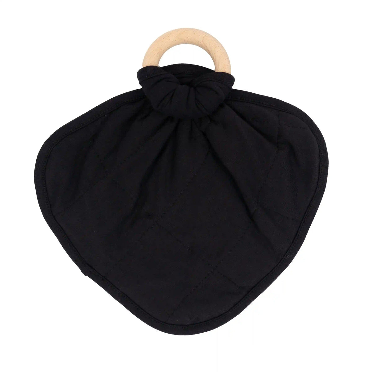 Lovey in Midnight with Removable Wooden Teething Ring