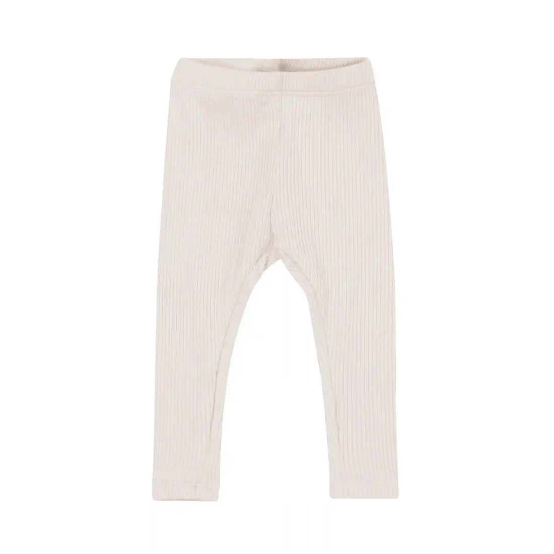 Ribbed Leggings in Oat