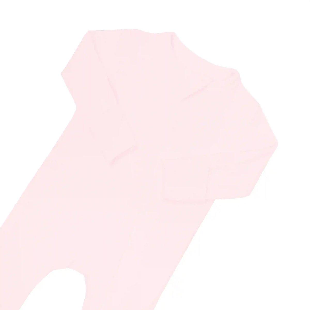 Ribbed Zipper Romper in Sakura