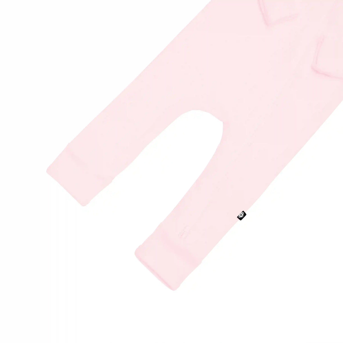 Ribbed Zipper Romper in Sakura