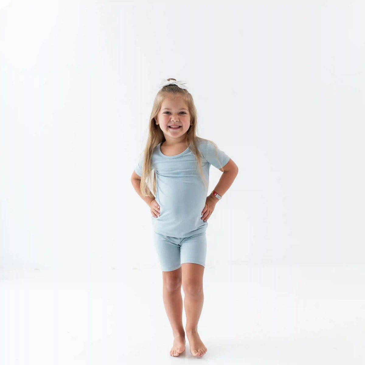 Short Sleeve Pajamas in Fog