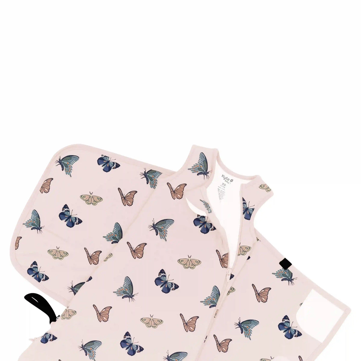 Sleep Bag Swaddler in Blush Butterfly 1.0