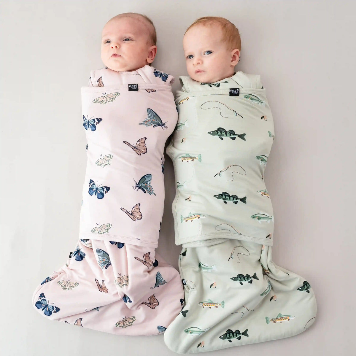 Sleep Bag Swaddler in Blush Butterfly 1.0