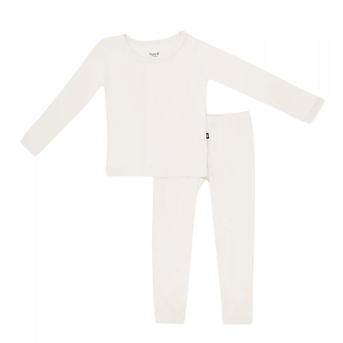 Long Sleeve Pajamas in Oat
