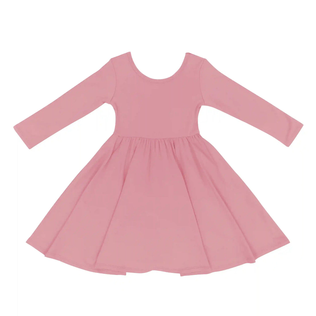 Long Sleeve Twirl Dress in Apple Blossom