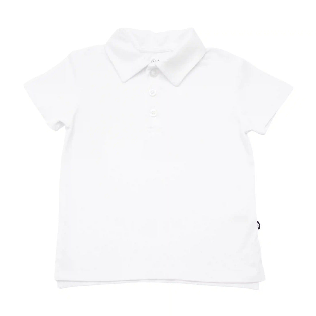 Toddler Short Sleeve Polo in Snow