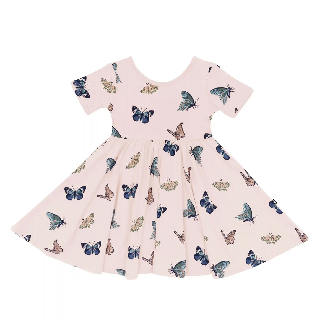 Twirl Dress in Blush Butterfly