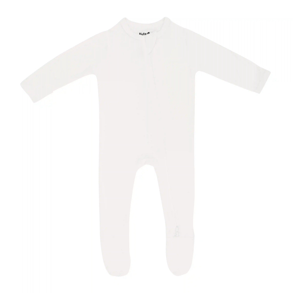 Zippered Footie in Cloud