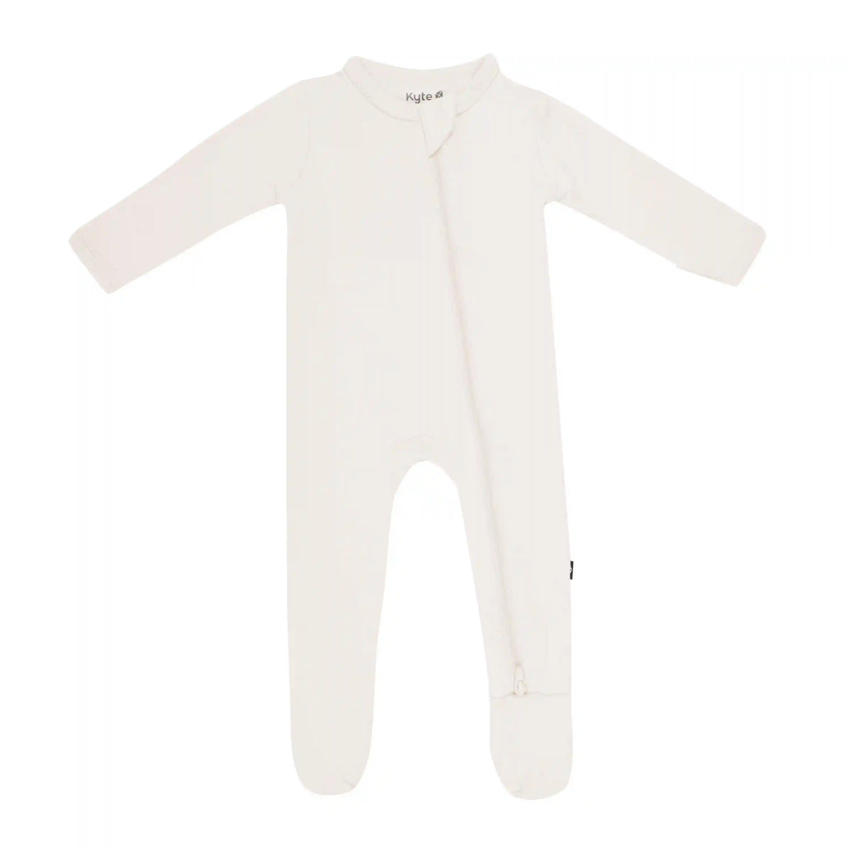 Zippered Footie in Oat