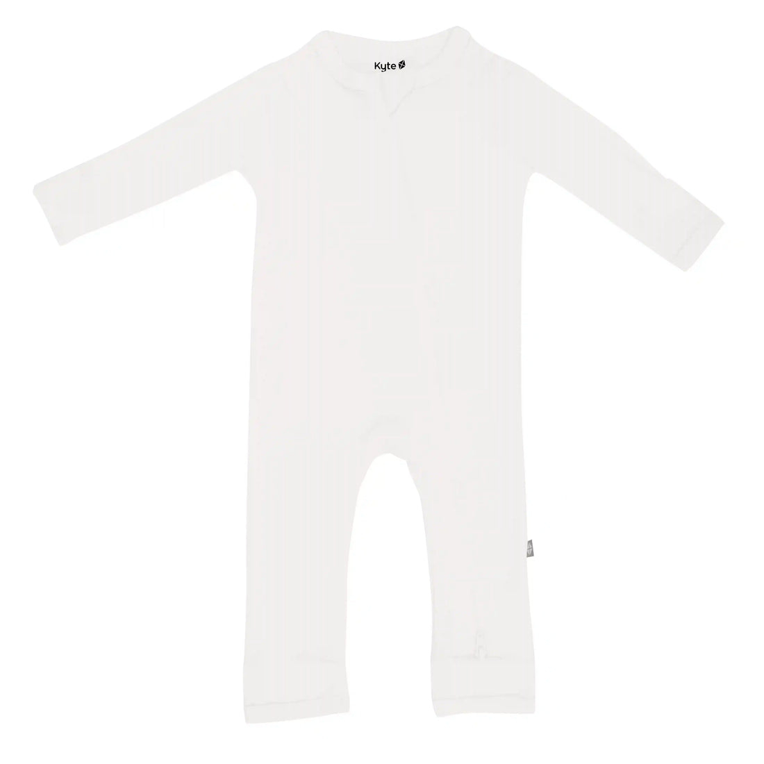 Zippered Romper in Cloud