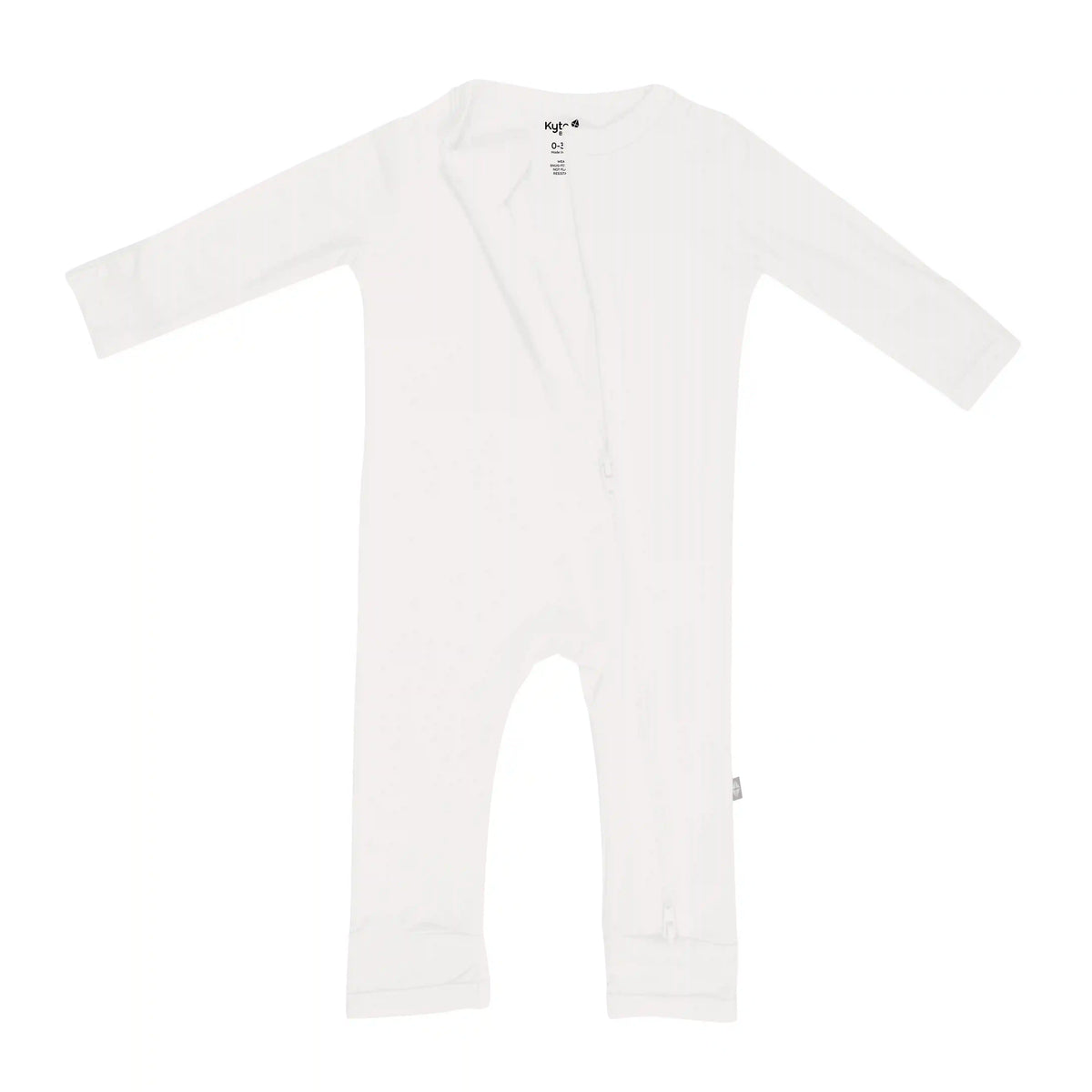 Zippered Romper in Cloud