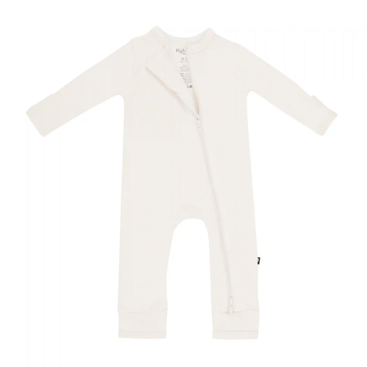Zippered Romper in Oat